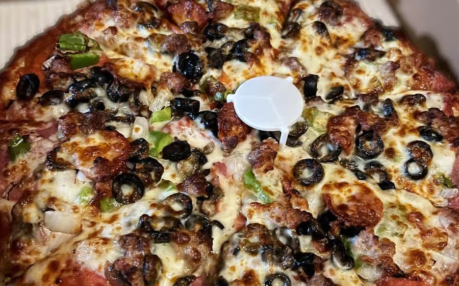 Combo pizza at Spice Pizza